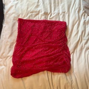 Oh polly pink mini skirt